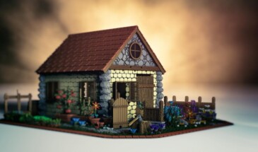 Скромный домик для великана