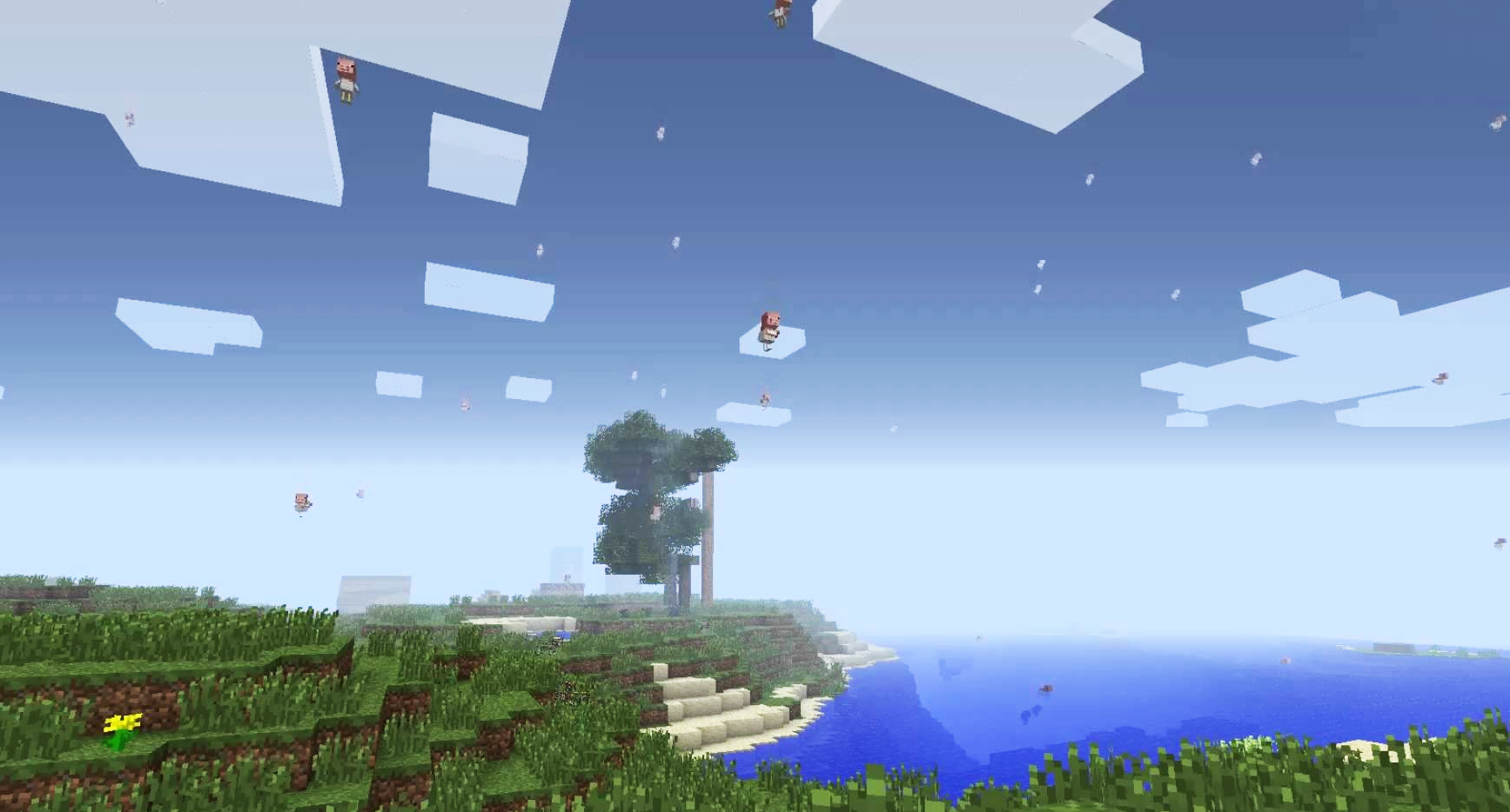 Дождь из свиней, оседлавших кур