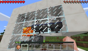 Автоматическая кухня в Minecraft Pocket Edition
