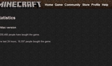 Minecraft (обычный) был продан 22 миллиона раз!