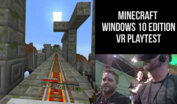 Впечатления от Minecraft Windows 10 Edition VR