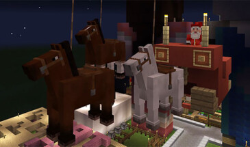 Новогодние карты и аддоны для Minecraft Pocket Edition