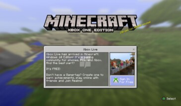 Версия Minecraft для Windows 10 будет портирована на Xbox One!