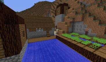 Трансформация булыжника в Minecraft