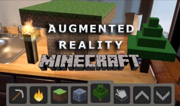 Minecraft и дополненная реальность в iOS 11