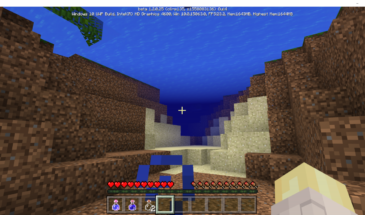 Minecraft 1.2 beta 8: водное не только дыхание, но и зрение