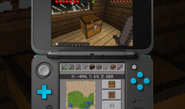 Minecraft для 3DS: координаты — это не чит?!