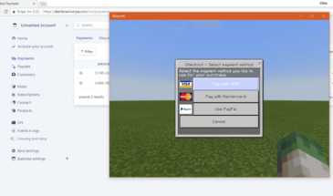 А вы доверите номер своей кредитки серверу Minecraft?