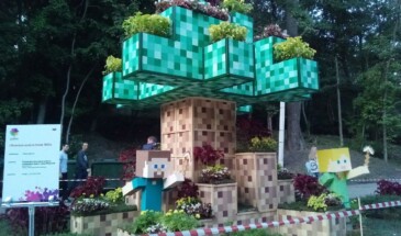 Minecraft на фестивале «Город-сад» в Воронеже