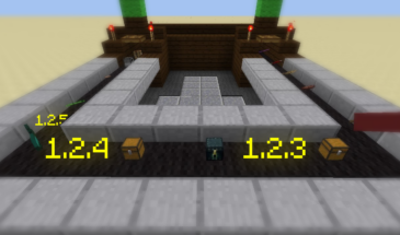 Конвейер версий Minecraft: 1.2.3, 1.2.4, 1.2.5 beta