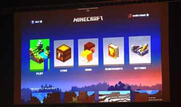 Новый интерфейс Minecraft показали на конференции Dot JS