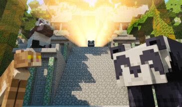 Новогодние подарки от разработчиков Minecraft