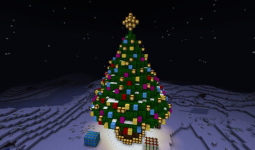 Новогодний Майнкрафт-розыгрыш! С наступающим!
