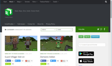 MCPEDL обновит механизм публикации аддонов для Minecraft