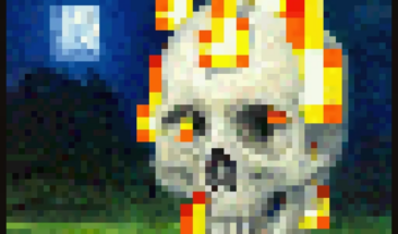 Обнаружен мир с картины Minecraft (сид прилагается)