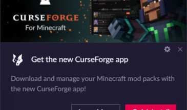 Выпущен новый менеджер модов Minecraft — CurseForge от Overwolf
