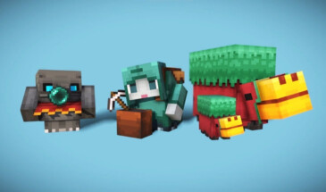 За что игроки Minecraft полюбили нюхозавра, проказника и туфового голема