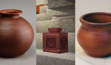 Горшок, ваза, кувшин… что же добавили в Minecraft